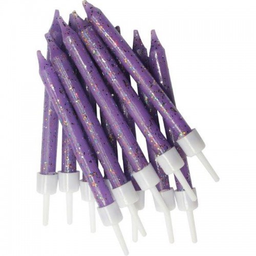 Velas Roxo Glitter